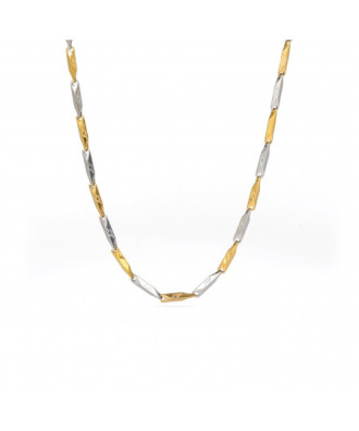 Gold and silver chain